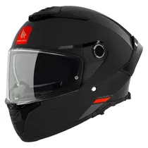 Capacete MT Helmets FF118SV Thunder 4 SV Solid A1 - Fechado - Tamanho XL - com Óculos Interno - Matt