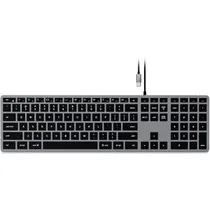 Teclado Satechi ST-UCSW3M W3 Backlit para Mac USB-C - Space Gray