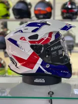 Airoh Casco Comm.2 Reveal Blue/Red