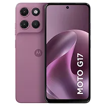 Celular Motorola G17 XT2623-1 4GB de Ram / 256GB / Tela 6.72" / Dual Sim Lte - Pantone Bordeaux Rosa