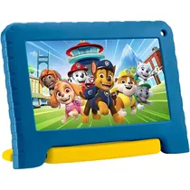 Tablet Multilaser Kids NB623 Paw Patrol - 4/64GB - Wi-Fi - 9" - Azul