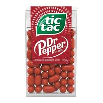 Bala Tic Tac DR Pepper Pote 100 Unidades 1.7OZ 49G