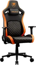Silla/ Cadeira p/ Gamer Cougar Defensor 4D/ Black/ Orange