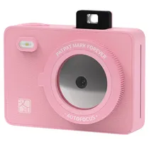 Mini Camera Instantanea Hanin Instant Printer Z5S Printer para iPhone - iPad - Rosa