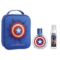 Perfume Kit Marvel Captain America Edt Masculino - 100ML