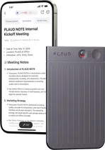 Grabadora de Voz Plaud Note Ai c/Chatgpt Graba/Transcribe/Resume 64GB Black
