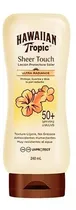 Protetor Solar Hawaiian Tropic Sheer Touch – 240ML