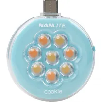 LED Nanlite Cookie USB-C Redondo Blue
