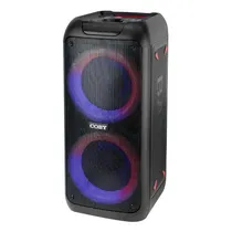 Coby Speaker CY-3360-40-Basss 40WRMS LED/ USB/ SD/ Aux/ FM Negro
