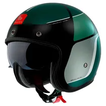 Capacete MT Helmets Le Mans 2 SV s Luther B6 - Aberto - Tamanho L - com Óculos Interno - Matt