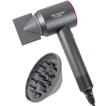 Secador de Cabelo Prosper P-6607 8.500 Watts 110 - 120 V ~ 60 HZ - Cinza/Rosa