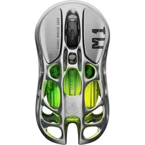 Mouse Gamer Gravastar Mercury M1 Pro Sem Fio - Interstellar Silver