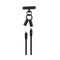 Devia Cable Correa Extreme Speed Series 2 En 1 (USB-C Y Lightning) Black