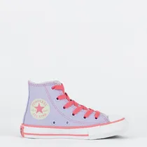 Calzado Converse Hi Side Zip Violeta Infantil