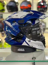 Airoh Casco Comm. 2 Reveal Blue Gloss