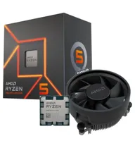 Cpu AMD AM5 Ryzen R5-7600 AM5 5.1GHZ 32MB (C/Cooler)