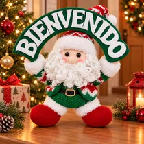 Enfeite Natalino Pendente Papai Noel 30 CM