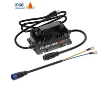Carregador de Bateria Litime 36V 10A Ac-DC LIFEPO4 Bcha-GC