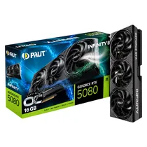 Placa de Vídeo Palit Infinity 3 Nvidia Geforce RTX-5080 16GB GDDR7 - NE75080019T2-GB2035S