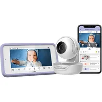 Baby Call Hubble Nursery PAL Premium HCTNPPRM 5" FHD Wi-Fi - Branco