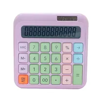 Calculadora Compacta Luo LU-646 - Roxo