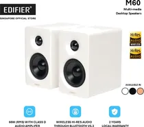 Parlante Edifier M60 2.0 System 66W RMS BT White