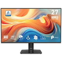 Monitor MSI Pro MP271 E14A 27" Full HD Ips 144HZ / 1MS - Preto