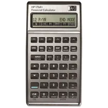 Calculadora HP 17BII+ - 10 Dígitos - Financiera - Multilingue - Cinza