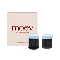Cartuchos de Óleo Capilar Moev Hair Steamer Pro Oil Cartridges com 2 Unidades
