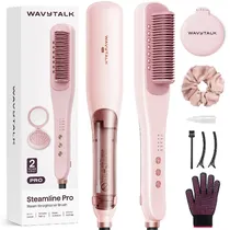 Escova Alisadora Wavytalk Steamline Pro B395 / 410 ºC / 67W / Bivolt - Rosa