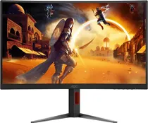 Monitor Curvo 27" AOC Gaming CQ27G4ZH QHD 1500R/ 300HZ/ 0.3MS/ HDMI/ DP/ Black