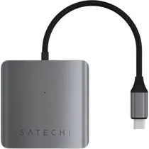 Satechi Hub ST-H4CPDM USB-C 4IN1 With DP Gray