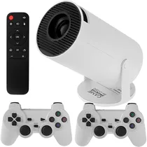 Projetor de Jogos BAK BK-GYJ300 4K Ultra HD - Branco