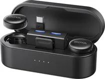 Microfone Sem Fio Boya Boyalink 3-02 USB-C - Preto