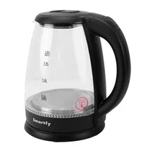 Jarra Elétrica Smartfy JE01V - 1.8L - 1000W - 110V 60HZ - Preto