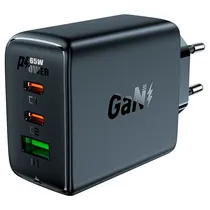 Carregador Acefast A41 65W USB-A + USB-C X2 BLK
