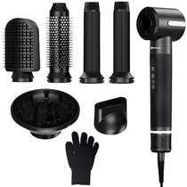 Kit de Secador e Modelador Mox MO-PH71 - 7 Em 1 - 37W - 220V 50/60HZ - Preto