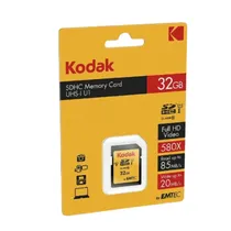 Tarjeta de Memoria Kodak SD32GHC10K SD 32GB Uhs-I U1 V10 Premium