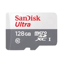 Cartão de Memoria Micro SD de 128GB Sandisk Ultra 128G / 100MB/s