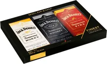Chocolate Goldkenn Recheado com Whisky Jack Daniel's 300G (3 Unidades)