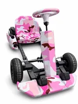 Kart Elétrico Infantil – Camuflado Rosa