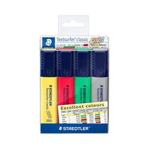 Marcador Staedtler Textsurfer Classic Colors 364 CWP4-X 4 Unidades