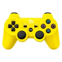 Controle Play Game Dualshock 3 Sem Fio para PS3 - Amarelo
