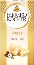 Chocolate Branco Ferrero Rocher Hazelnuss Weiss - 90G