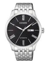 Citizen Reloj Masc NH8350-59E Negro/Plateado