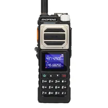 Walkie Talkie Baofeng UV-25 - Dual-Band - 10W - 999 Canais - Preto
