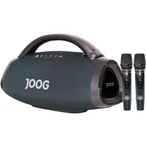 Speaker Joog One Hifi JOF-01 com 2 Microfones +Controle 200W IP67 - Preto