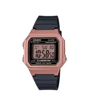 Casio Reloj Unisex W-217HM-5AVDF Rosa/Negro + Estuche