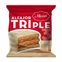 Mazzei Alfajor Triple Blanco 65GR