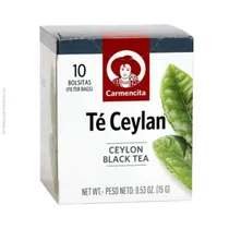 Carmencita Te Ceylan 10UN 15GR